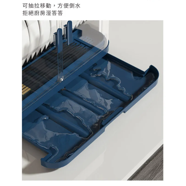 家用廚房碗櫃 防塵碗盤碗架 瀝水架(瀝水架/碗盤收納架/防塵碗盤架/餐具收納)